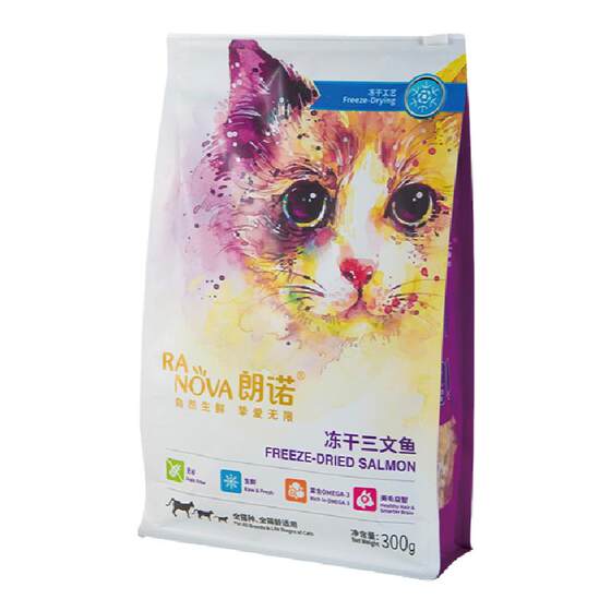 
Langnuo Freeze-dried Cat Food 70g-300g Cat Food Main Food Snacks Chicken Salmon Beef Various Flavors to choose from