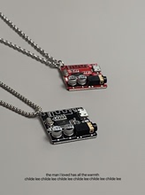 сайбо панк функция ожерелье лимит количество чип подвеска подарок