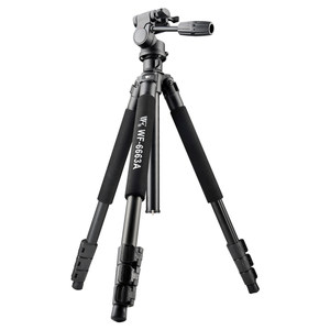 
Weifeng WF717 SLR camera tripod photography portable single mobile phone selfie live shooting photography video fill light fishing lamp floor stand WF6662A 6663A tripod