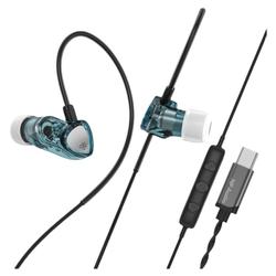Nfaudio Ningfan Acoustics Ra05 High Magnetic Micro-moving Coil Unit Hifi In-ear Headphones Wired With Microphone