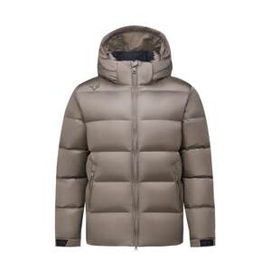
DESCENTE SKI STYLE series HEAT NAVI men's short shiny warm down jacket