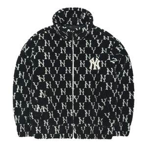 
MLB official men and women couples imitation sherpa jacket retro presbyopia windproof cotton jacket autumn and winter new FDM01