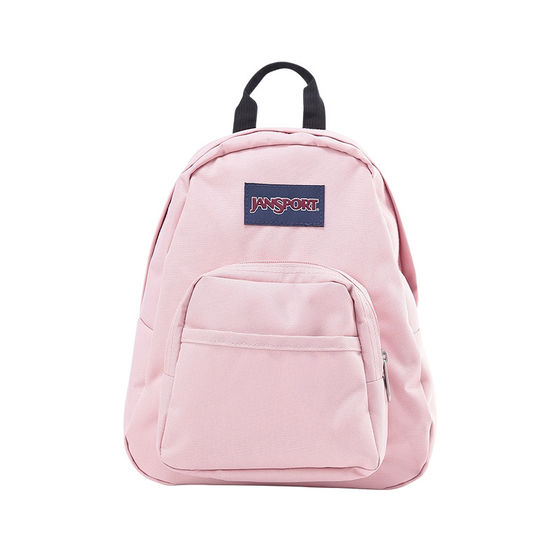 JanSport trendy and versatile ins mini backpack mini fashion women's classic black beeswax powder haze blue