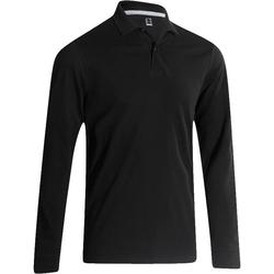 Decathlon Long-sleeved Polo Shirt Men's T-shirt Men's Lapel Loose Paul Large Size Men's Autumn And Winter Sportswear Tag1