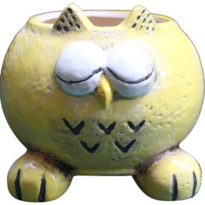
Succulent flower pot cartoon cute creative personality breathable gravy animal ceramic office size meat pot plant