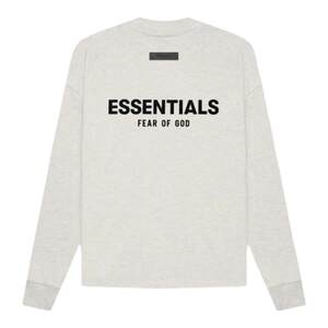 
Allen 777 Fear of God Essentials FOG 22SS flocking back double-stamp long-sleeved T-shirt for men