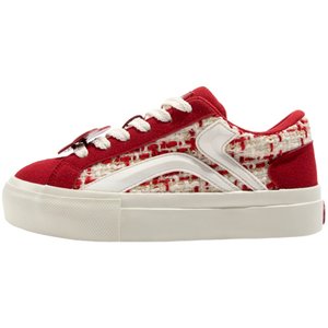 
Reading board shoes for women's spring and summer women's shoes new niche original canvas shoes red shoes casual versatile bread shoes
