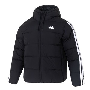 
Adidas Sports Suit Men's 2025 Winter New Hooded Loose Down Jacket Woven Plus Velvet Warm Pants
