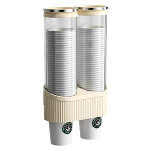 Disposable cup holder wall-mounted water dispenser high-end paper cup holder water cup storage bar storage rack