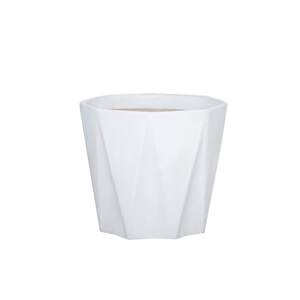 
Simple Bafang white ceramic small flower pot succulent green plant pots extra large size delivery tray indoor balcony desktop decoration