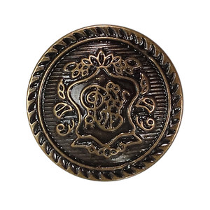 
Metal button coat denim jacket British style button high-end wool windbreaker button men's suit versatile button