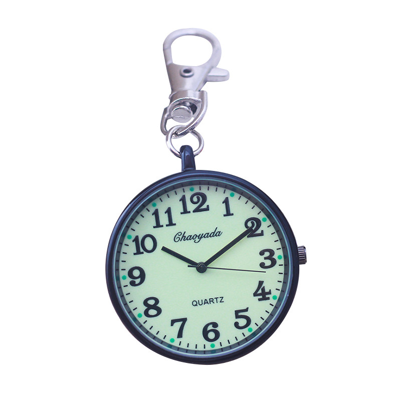 Cyd Chaoyada Quartz Pocket Watch Luminous, Waterproof, Alloy Case