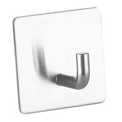 Kitchen nail-free and punch-free hooks sticky stainless steel hooks