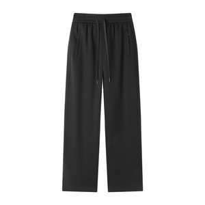 
Summer extended version of trousers for men 190 thin and tall teenagers thin sweatpants loose straight sports casual pants