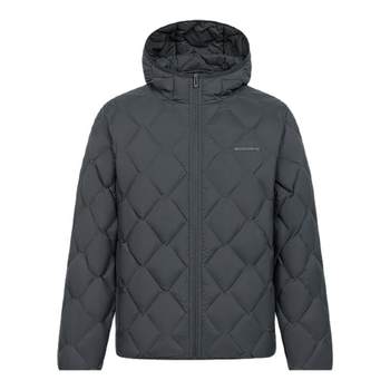 
Bosideng 25 new goose down jacket for men's short hooded warm jacket simple and versatile