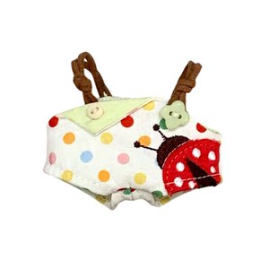 
Wadao Lianmeng x Tea Bag Bubble Tea Children's Fun Zoo Cotton Doll 10cm Baby Clothes Genuine Cute Super Cute