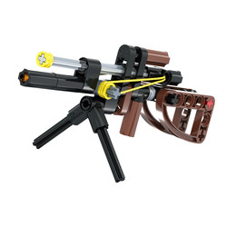 Can launch] 4 boxes of machine gun assembly building block puzzles