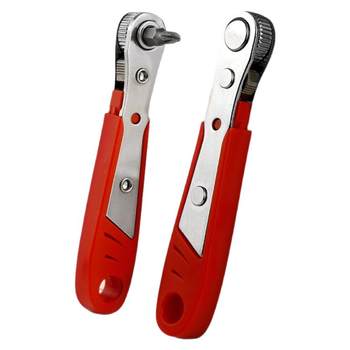 
Reverse ratchet screwdriver 90 degree right angle elbow
