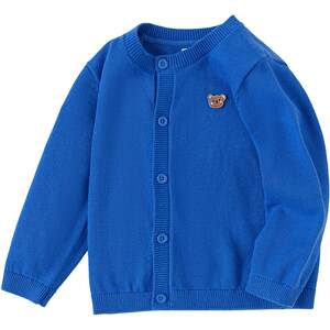 
Balabala children's sweater jacket baby cotton cardigan sweater spring and autumn children's clothing boys and girls tops