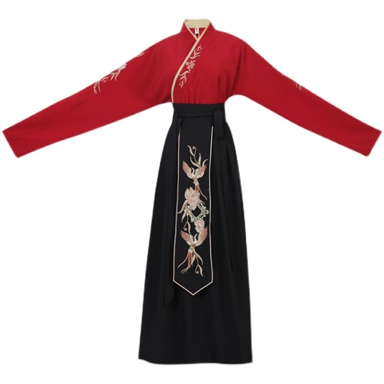 2021 Hanfu Robe Danse Folklorique Costume Chinois Traditionnel National Fée Costume Ancienne Dynastie Han Princesse Scène Tenues / Vêtements Du Monde