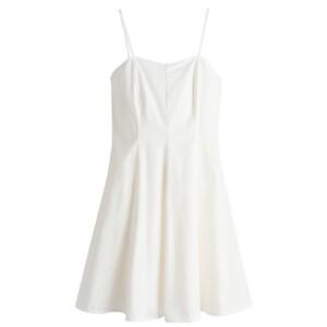 
HM Women's Dress 2026 Summer New Thin Suspender Flare Skirt Poplin Short Skirt Dress 1325840