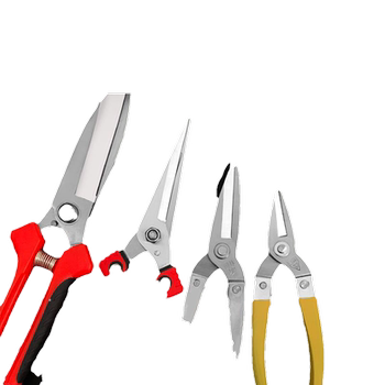 Horticultural scissors picking, scissors, round head scissors, cutting stainless steel Luo Ding new scissors scallion special
