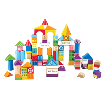 
Hape110 building blocks toy educational learning assembly 1 year old baby 2 wooden children wood early education can come to the competition