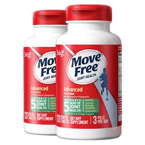 
[Self-operated] Yijie Move Free Glucosamine Chondroitin Green Label Glucosamine 120 capsules joint protection 2 bottles