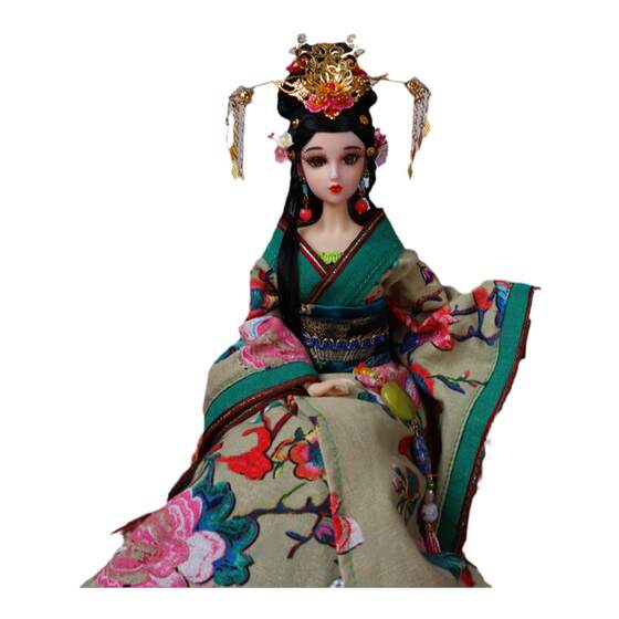 
Oriole costume doll set 6 points multi-jointed palace original antique gift collection handmade ornaments