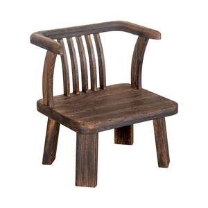 Solid wood chair tatami and room seats for a long time, comfortable bay window background chair, balcony casual low foot chair