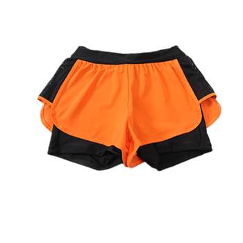 Sanqi double-layer anti-exposure loose bottom fitting swimming trousers