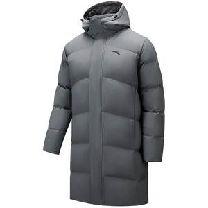 
ANTA Six Degrees Core Down Jacket丨Mid-length duck down warm cotton jacket for men's spring new cold-proof thickened jacket