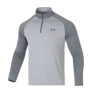 UA Under Armour's new Velocity 2.0 men's 1/4 zipper training fitness sports long-sleeved T-shirt 1375435
