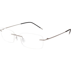 Passby Ultra Light Pure Titanium Myopia Glasses B Titanium Frameless Glasses Frame for Men and Women, Face Free Glasses