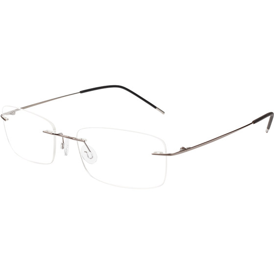 Passby Ultra Light Pure Titanium Myopia Glasses B Titanium Frameless Glasses Frame for Men and Women, Face Free Glasses