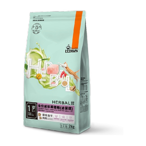 Biruiji scientific herbal full -price adult cat food adds a car before cat main food 2kg to care for the urinary tract
