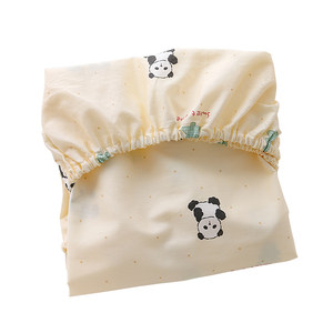 Custom cribs, cotton cotton cotton cotton, category A baby kindergarten special mattress cover new children stitching bed sheet