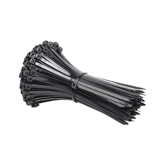
Multiple specifications of 100 cable ties, high-strength anti-aging nylon plastic cable ties, strong nylon cable ties