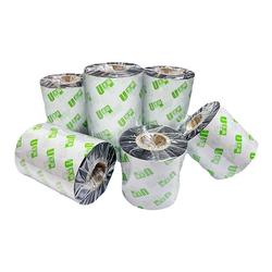 Wax-based Mixed-based Full Resin Ribbon Roll 110x300m 50mm60 70 80 90 100 Barcode Printer Label Coated Paper Sticker Washed Synthetic Enhanced Ribbon Self-adhesive Tag