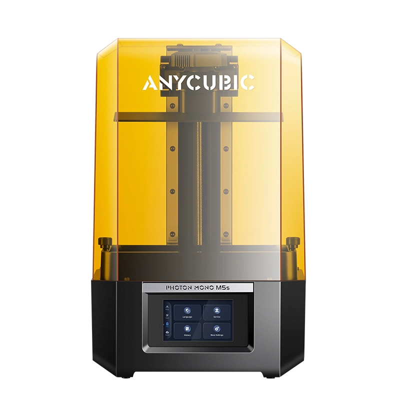 Anycubic/縱維立方M5s系列免調平高速光固化3d印表機10.1寸14K和12k黑白 