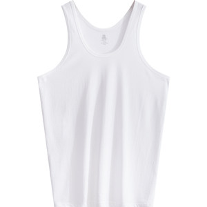 Ab men's vest pure cotton middle-aged and elderly base sweat vest dad large size breathable old man loose sweat shirt summer