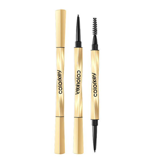 2 Colorkey small gold chopstick eyebrow pencils for women, waterproof, long-lasting and not easy to fade, official flagship store genuine