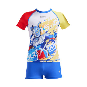
Zhouke children's split two-piece sun protection swimsuit
