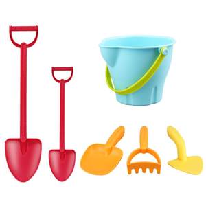 
Children's beach toy set shovel bucket baby beach water play tool indoor thickened sand pool soil large size