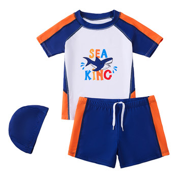 
Boys split swimsuits children's swimsuits 2025 new