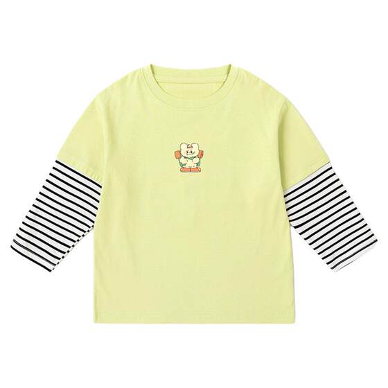 
[Pure cotton] Dudujia children's T-shirt long-sleeved spring and autumn girls' bottoming shirt tops baby boy's new spring clothing