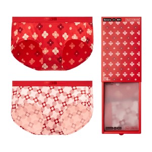 礼盒|蕉内红色计划501C红内裤男情侣女纯棉透气裆本命年结婚礼物