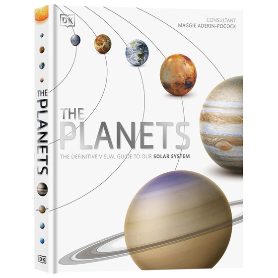 DK出品星球英文原版 The Planets 行星太阳系视觉指南探索宇宙奥秘太阳系之旅宇宙太空科普读物视觉图解百科全书进口书籍