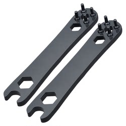 Four-claw angle grinder cutting machine wrench thickened and adjustable