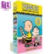 桥梁漫画 史努比的故事 Peanuts Graphic Novel Collection Boxed Set 图画图像小说 幽默漫画故事 英文原版读物